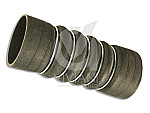 MANGUERA INTERCOOLER  ø80/85MM X 215MM 5 AROS. MERCEDES BENZ OM366 - OM904 - OM906